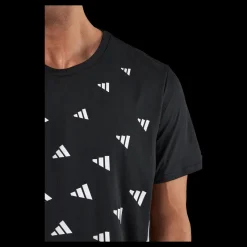 Best adidas Brand Love Graphic T-Shirt Black Svart