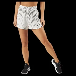 adidas Brand Love Woven Pacer Shorts Off White Flerfärgad Sale