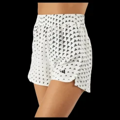 adidas Brand Love Woven Pacer Shorts Off White Flerfärgad Sale