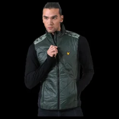 Best Lyle & Scott Brandon Chevron Gilet Green Grön