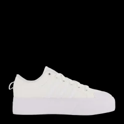 adidas Bravada 2.0 Platform Shoes Cloud White / Cloud White / Chalk White Vit Sale