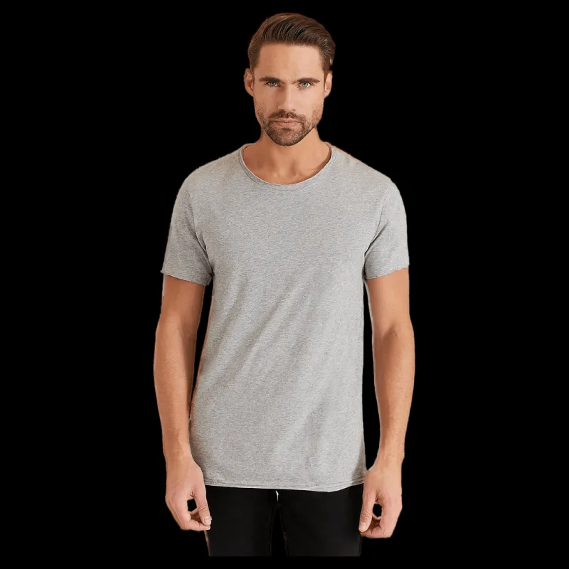 Bread & Boxers Relaxed Crew Neck Grå