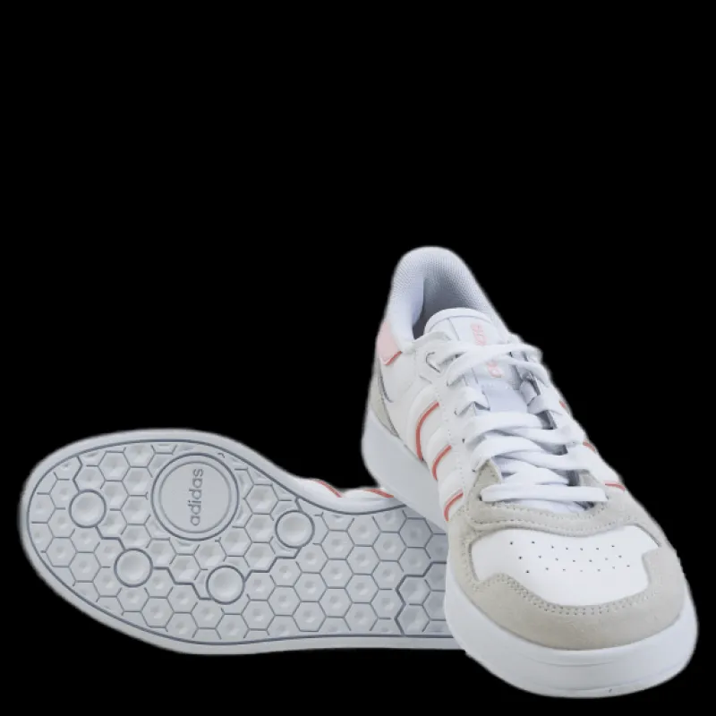 adidas Breaknet Plus Shoes Cloud White / Cloud White / Clear Pink Vit Discount