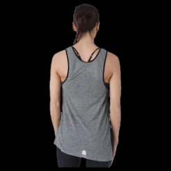 Discount Nike Breathe Tank Asymmetric Black Svart