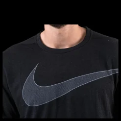 Nike Breathe Top SS Hyper Dry White/Black Svart Clearance
