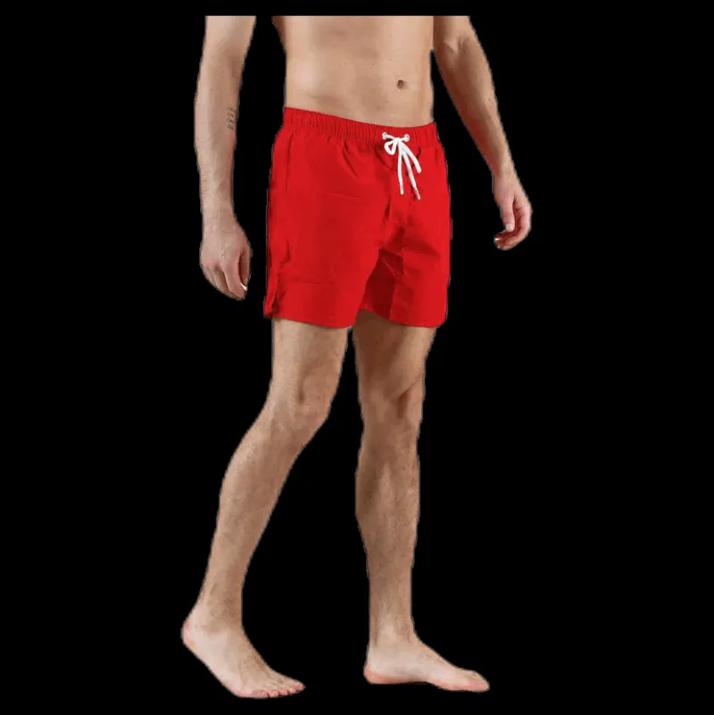Frank Dandy Breeze Long Swim Shorts Red Röd Discount