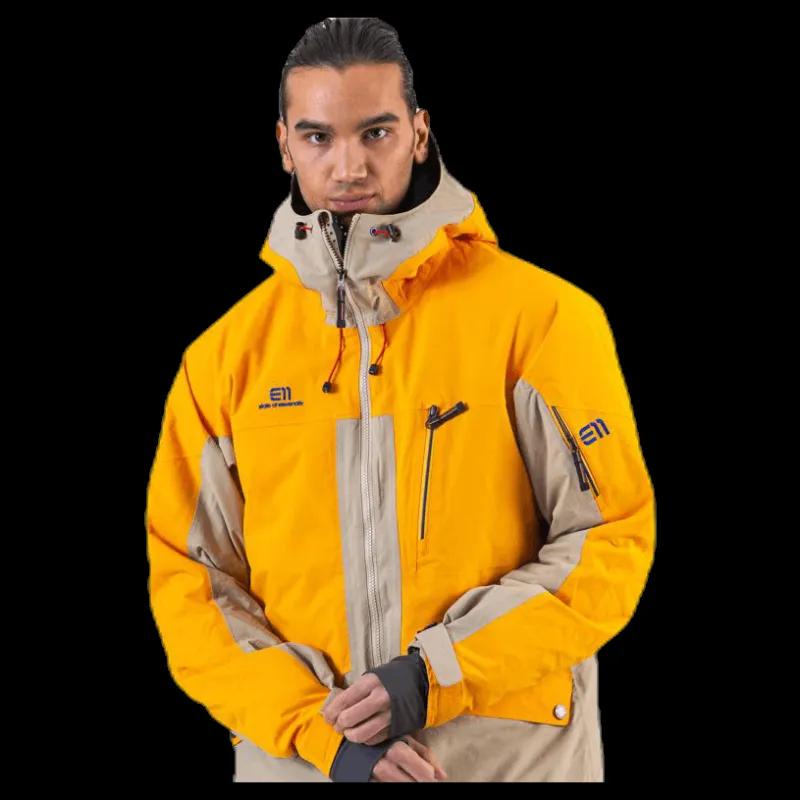 Discount Elevenate Brevent Jacket Yellow Gul