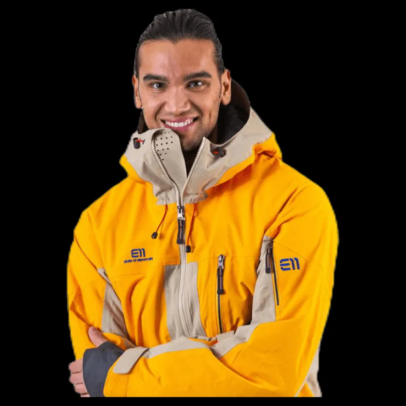 Discount Elevenate Brevent Jacket Yellow Gul