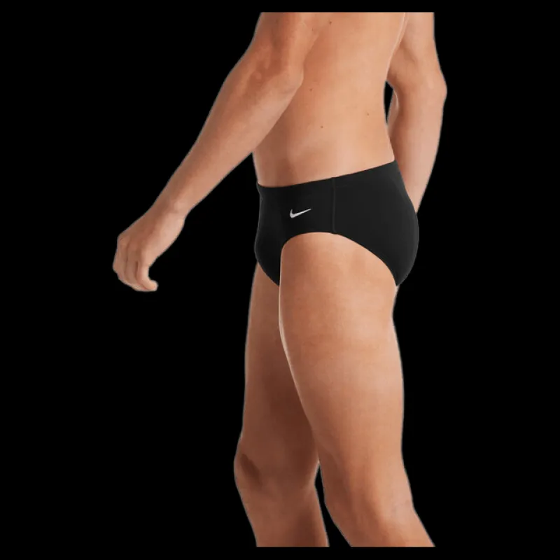 Nike Swim Brief Poly Solid Black Svart Clearance