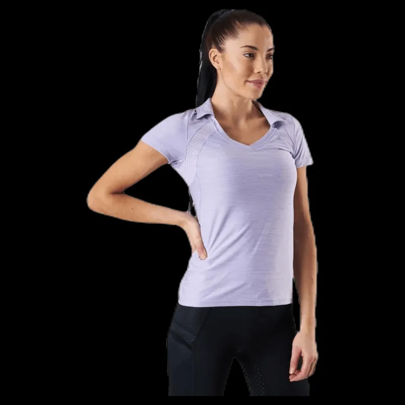 Best Mountain Horse Bright Tech Tee Purple Lila