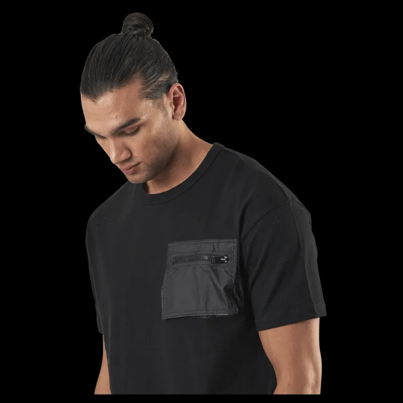 Jack & Jones Bright Tee Ss Crew Neck Black Svart New