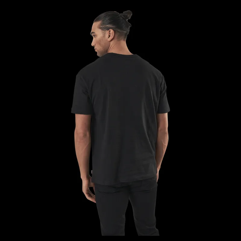 Jack & Jones Bright Tee Ss Crew Neck Black Svart New