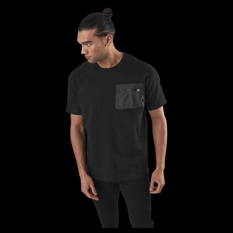 Jack & Jones Bright Tee Ss Crew Neck Black Svart New
