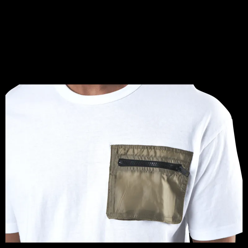 New Jack & Jones Bright Tee Ss Crew Neck White Vit
