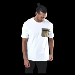 New Jack & Jones Bright Tee Ss Crew Neck White Vit