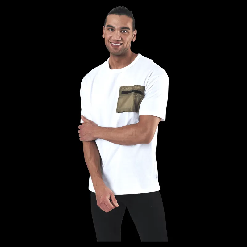 New Jack & Jones Bright Tee Ss Crew Neck White Vit