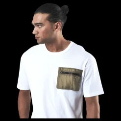 New Jack & Jones Bright Tee Ss Crew Neck White Vit