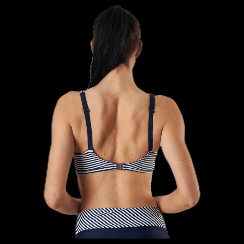 Abecita Brighton Twisted Soft Bra Blue/White Blå och Vit Online