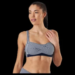 Abecita Brighton Twisted Soft Bra Blue/White Blå och Vit Online