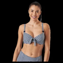 Hot Abecita Brighton Unique Wire Bra Blue/White Blå och Vit
