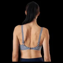 Hot Abecita Brighton Unique Wire Bra Blue/White Blå och Vit