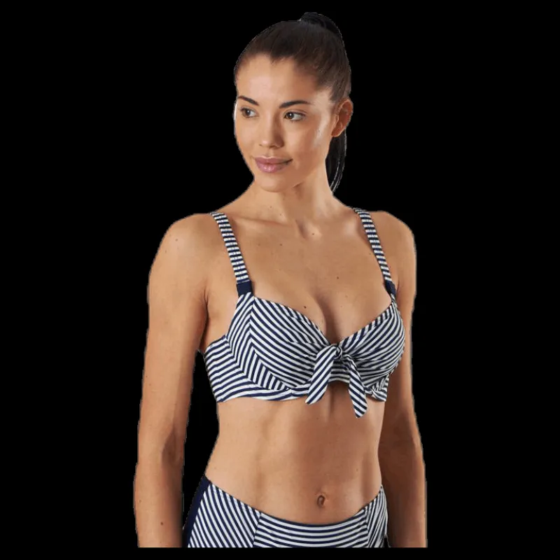 Hot Abecita Brighton Unique Wire Bra Blue/White Blå och Vit
