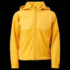 Didriksons Briska Kids Jkt 2 Happy Orange Gul