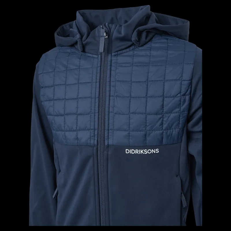 Didriksons Briska Kids Jkt 2 Navy Blå Outlet