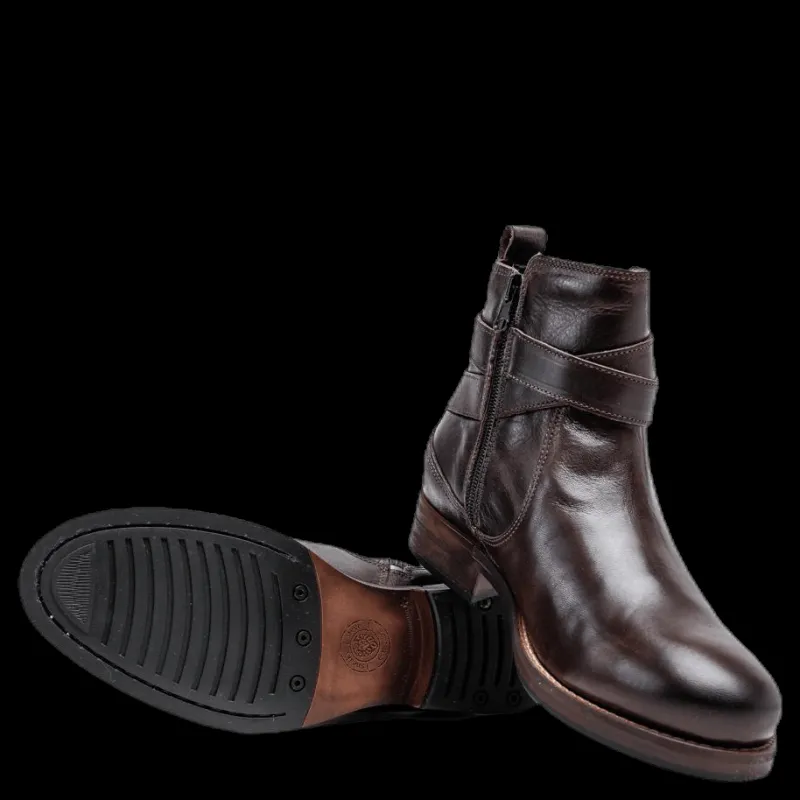 Sale Sneaky Steve Bristol Leather W Brown Brun