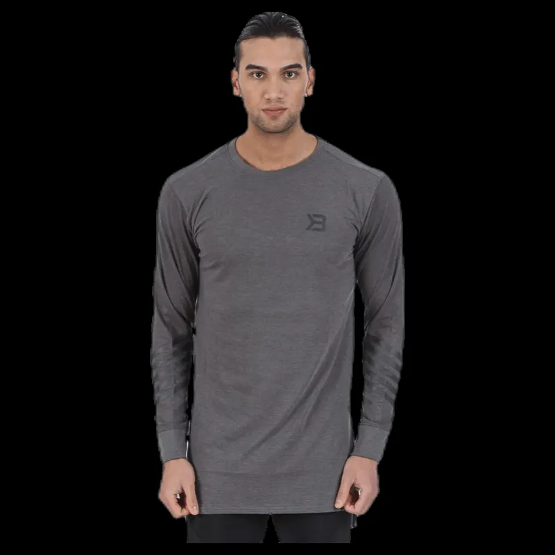 Outlet Better Bodies Bronx Long Sleeve Grey Grå