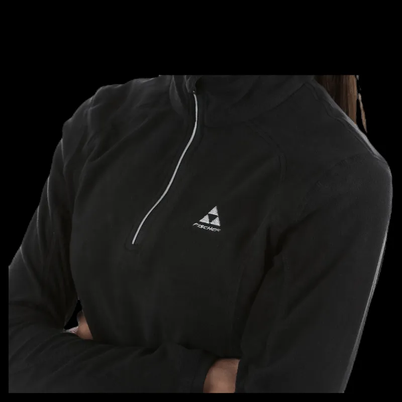 Outlet Fischer Bruksvallarna Micro Fleece Black Svart