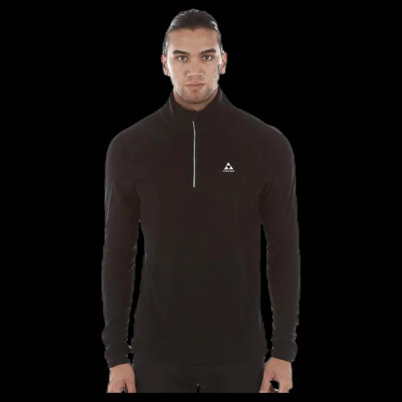 Fischer Bruksvallarna Micro Fleece Black Svart