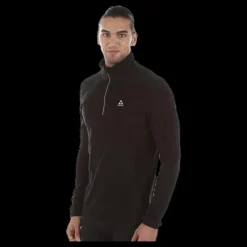 Fischer Bruksvallarna Micro Fleece Black Svart