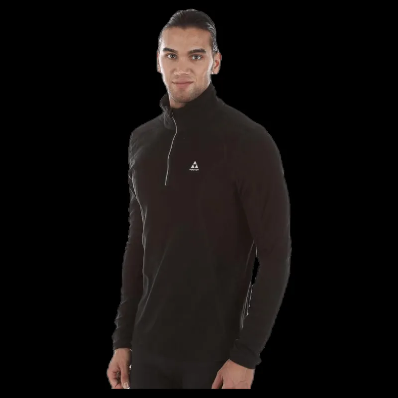 Fischer Bruksvallarna Micro Fleece Black Svart
