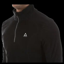 Fischer Bruksvallarna Micro Fleece Black Svart