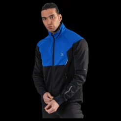 Hot Fischer Bruksvallarna Pro Softshell Jacket Blue/Black Blå och Svart
