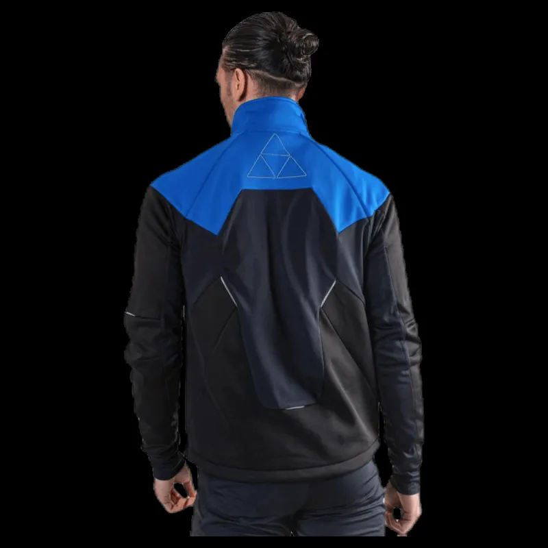 Hot Fischer Bruksvallarna Pro Softshell Jacket Blue/Black Blå och Svart
