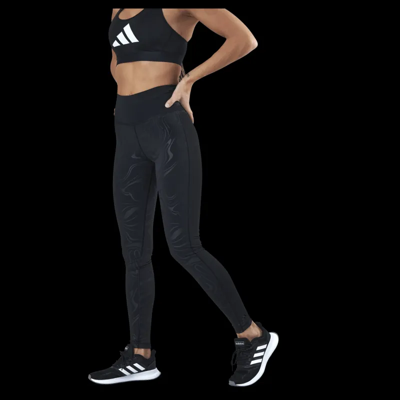adidas BT L Glam On Tight Black Svart Sale