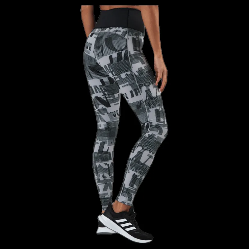 adidas BT Tight Black/Grey Flerfärgad