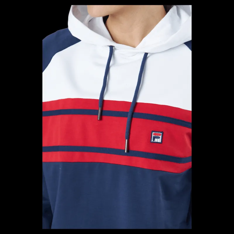 Fila Burgos Copped Hoody 53007 Flerfärgad