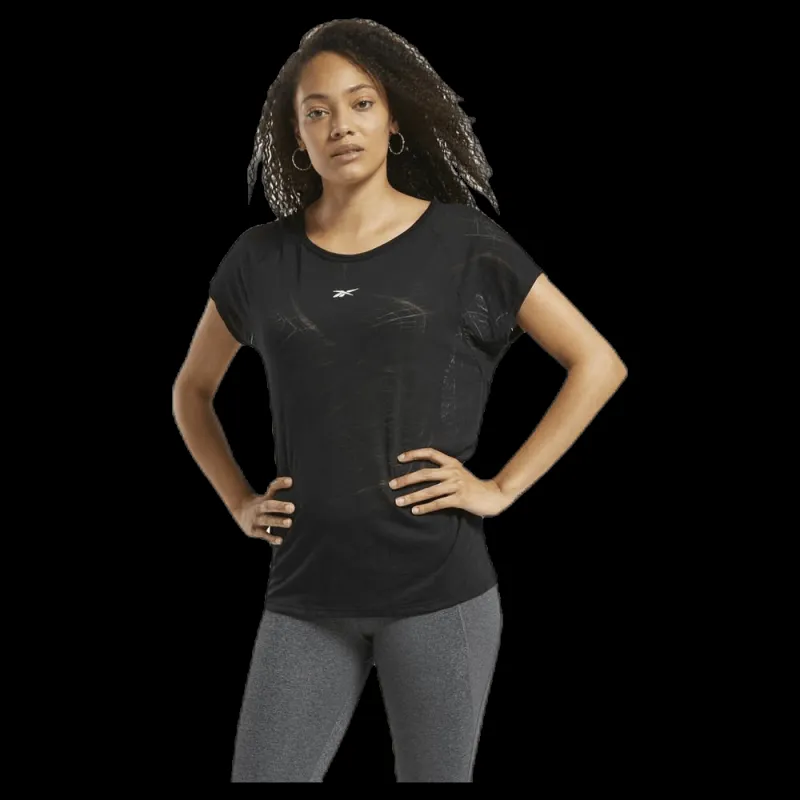 Best Reebok Burnout Tee Black Svart
