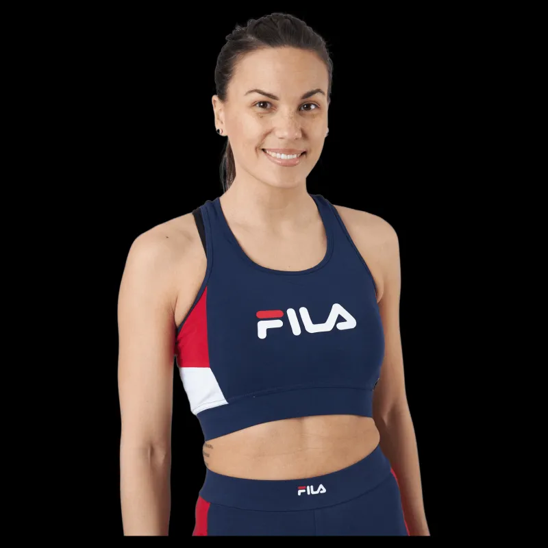 Fila Bursa Cropped Top 53010 Blå Online