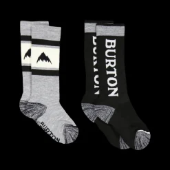 Burton Kids Weekend Sock 2-pac Black Svart Outlet