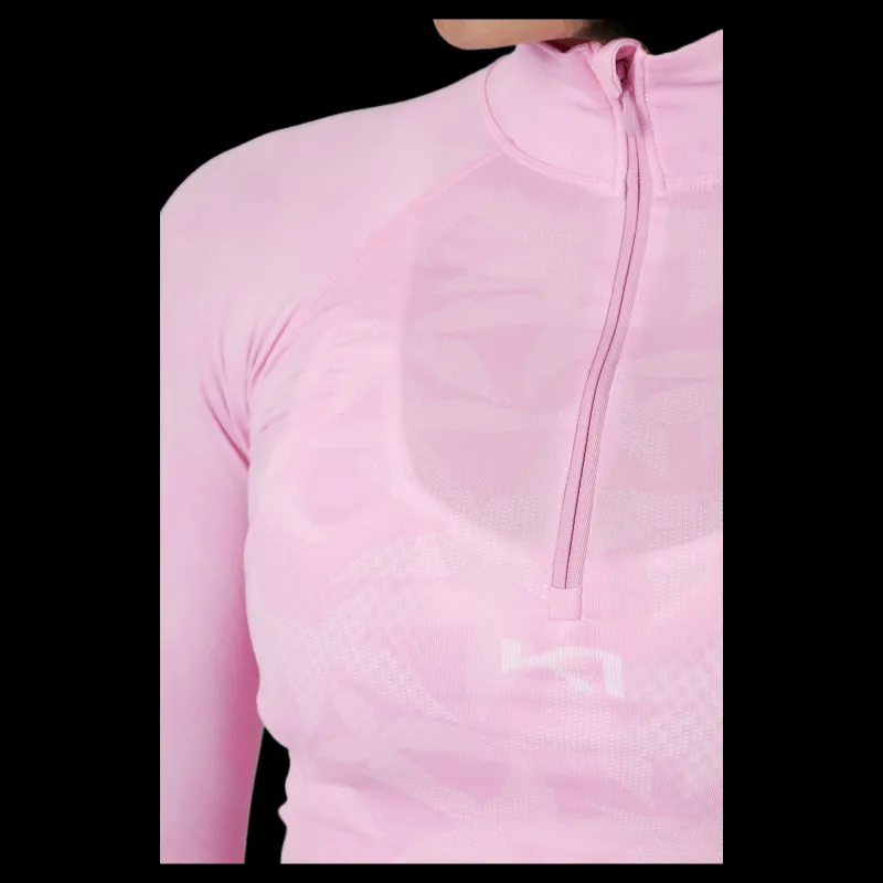 Kari Traa Butterfly Half-Zip Prism Rosa Clearance