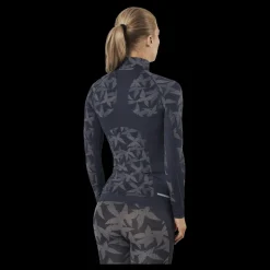 New Kari Traa Butterfly Half-Zip Shirt Blue Blå