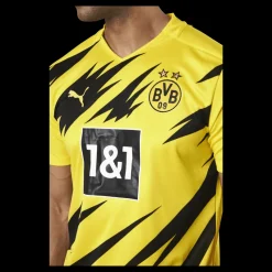 Outlet Puma Bvb Home Shirt Replica SS Black/Yellow Gul
