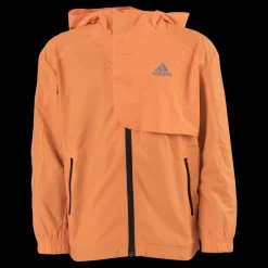 New adidas BW Running Jacket Junior Orange