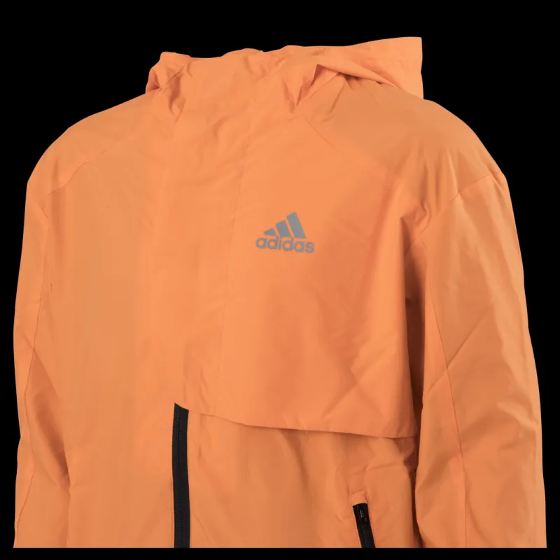 New adidas BW Running Jacket Junior Orange