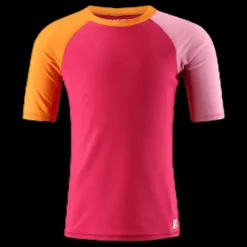 Sale Reima Camiguin Sunproof Recycled Swim Shirt Pink Rosa