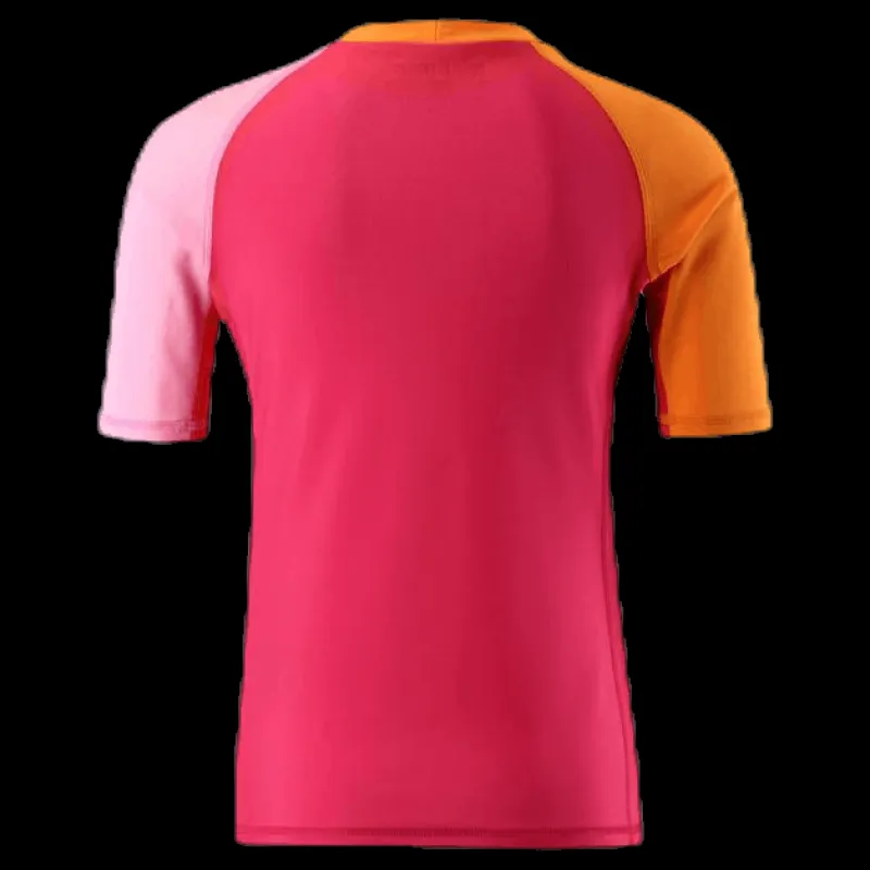 Sale Reima Camiguin Sunproof Recycled Swim Shirt Pink Rosa